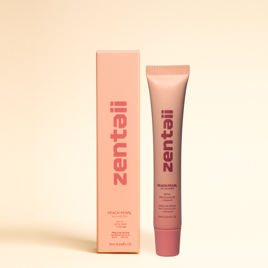 Zentaii Peach Pearl Lip Lacquer