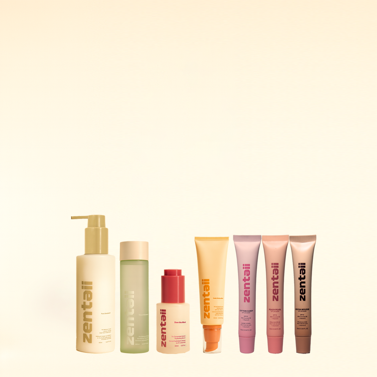 Full face + lip set